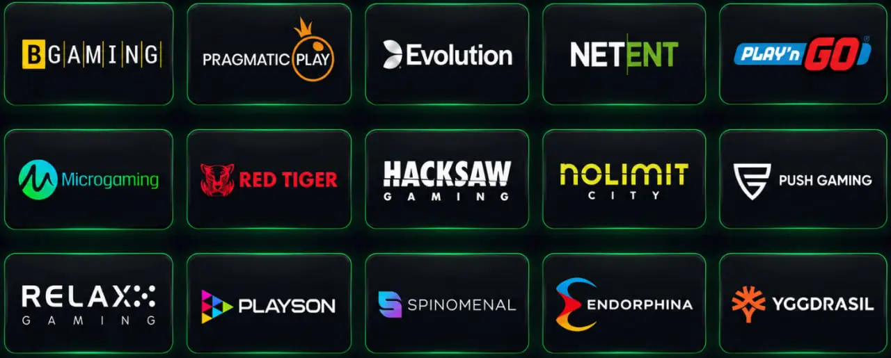 luckyboom casino gaming providers